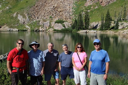 Part of the hiking gang